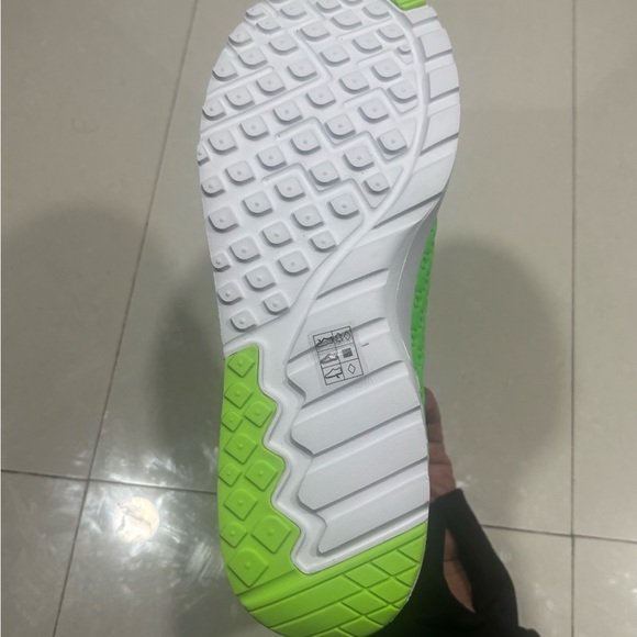 Zumba Fitness Neon Green Athletic Shoes - Picture 4 of 5